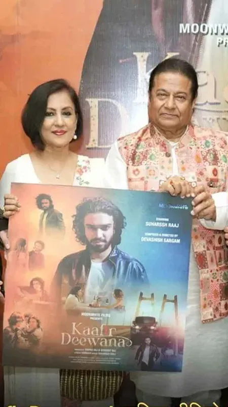 "No real-life heart-breaks for me," discloses 'Kaafir Deewana' music-video singer-hero Suharssh Raaj--blessed by Anup Jalota, Madhushree, Kumaar !! By Sr. Journalist Chaitanya Padukone