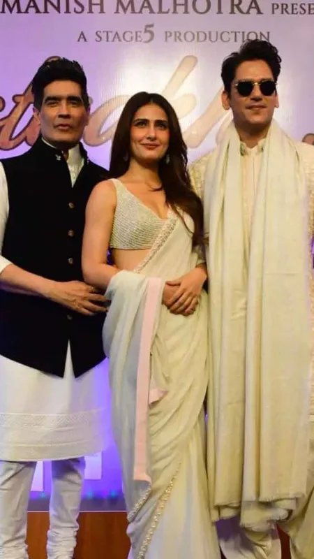 "High-Five" appreciation from Netizens, from mega-star Ajay Devgn--for iconic Manish Malhotra’s Gustaakh Ishq trailer---old-school romance starring Naseer, Vijay Varma, Fatima Sana Shaikh, Sharib Hashmi !! By Sr. Journalist Chaitanya Padukone