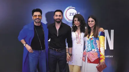 Berlin Special Screening: Aparshakti Khurana, Ayushmann & Celebs Shine