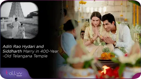 Aditi Rao Hydari and Siddharth Marry in 400-Year-Old Telangana Temple