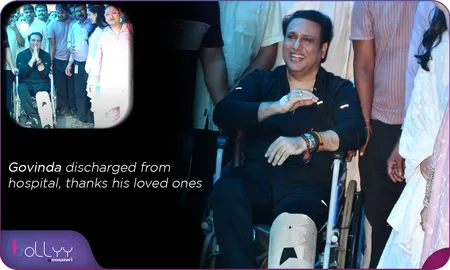 Govinda discharged from hospital, thanks his loved ones