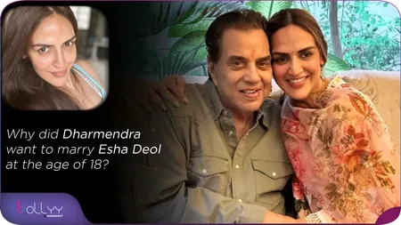 Why did Dharmendra want to marry Esha Deol at the age of 18?