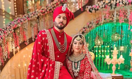 Dheeraj Dhoopar & Seerat Kapoor Shine in Red at Rabb Se Hai Dua