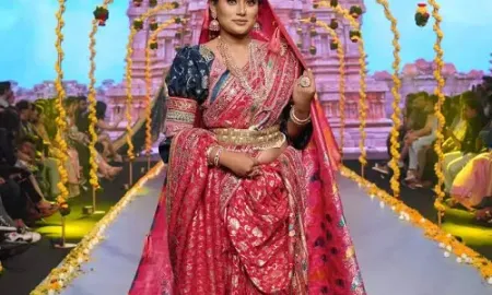 Luxury wedding couture leaves a mark at Pune Times Fashion Week 2023