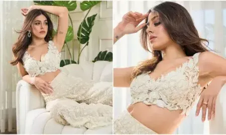 Alaya F shines in ethereal white sharara set, elevates ethnic fashion with modern glamour