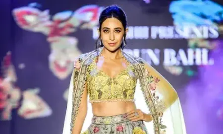 Karisma Kapoor turns showstopper for Varun Bahl at 20th anniversary of Kapil Dev’s NGO Khushii