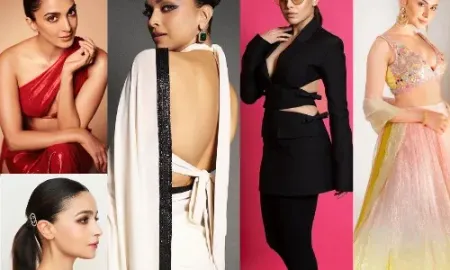Bollywood Divas nailing the sleek pulled-back hairstyle
