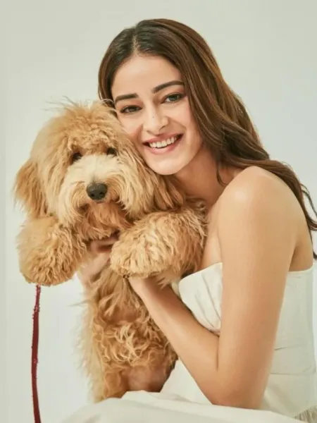 Ananya Panday Shares Adorable Pictures with Pet Dog Riot