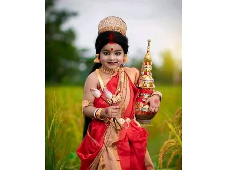 Daughters Name On Goddess Durga (Printrest)
