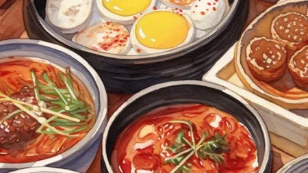 Famous korean dishes from kdrama