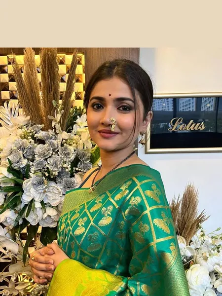 Dnyanada Ramtirthkar Saree Look