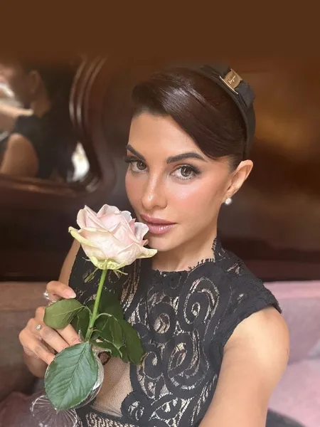 Jacqueline Fernandez Black Dress