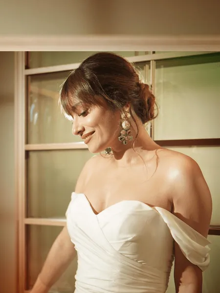 Ankita Lokhande Jain White Gown