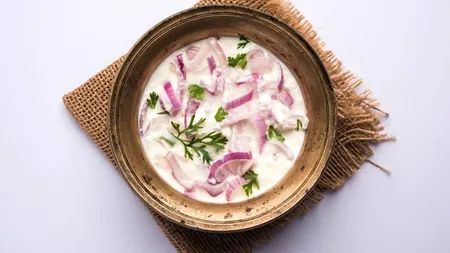 Onion Salad, curd
