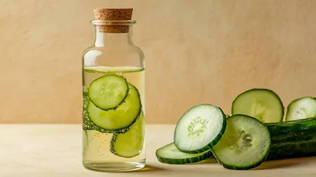 coconut oil, cucumber