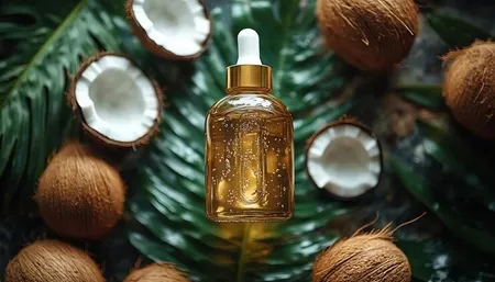 Natural Hair Serum With Coconut Oil 2