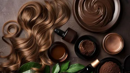 coffee powder, hair dye