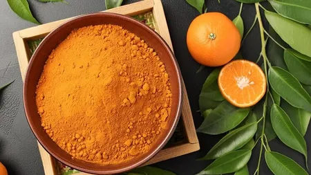 Orange, turmeric, beauty tips