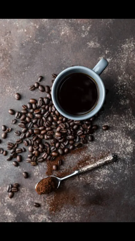 black coffee