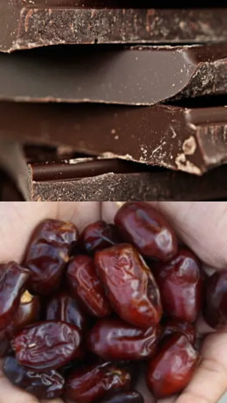 dates and chocolate