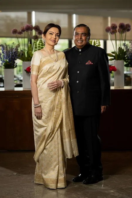 mukesh ambani and nita ambani