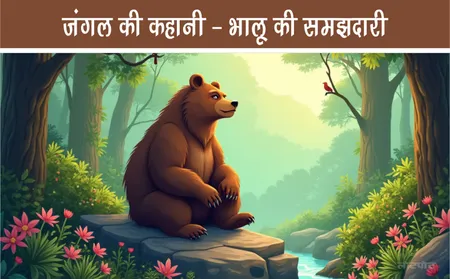जंगल कहानी : बुद्धिमान भालू की समझदारी