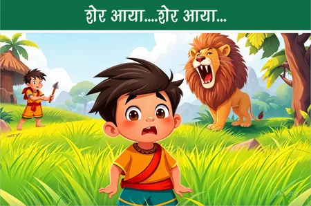 शेर आया... शेर आया...  कुछ हटके कहानी