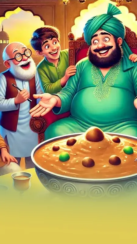 सेठ की खीर – मज़ेदार कहानी जो आपको सोचने पर मजबूर कर देगी! 🥣😄