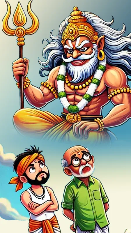 यमराज का न्याय: एक की भूल, दूसरे की खुशहाल किस्मत!" 🌿👣