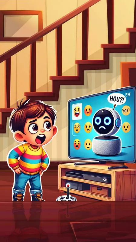 Fun Story - चिंटू और उसका स्मार्ट टीवी – एक मजेदार टेक्नोलॉजी कहानी 🤖📺😃