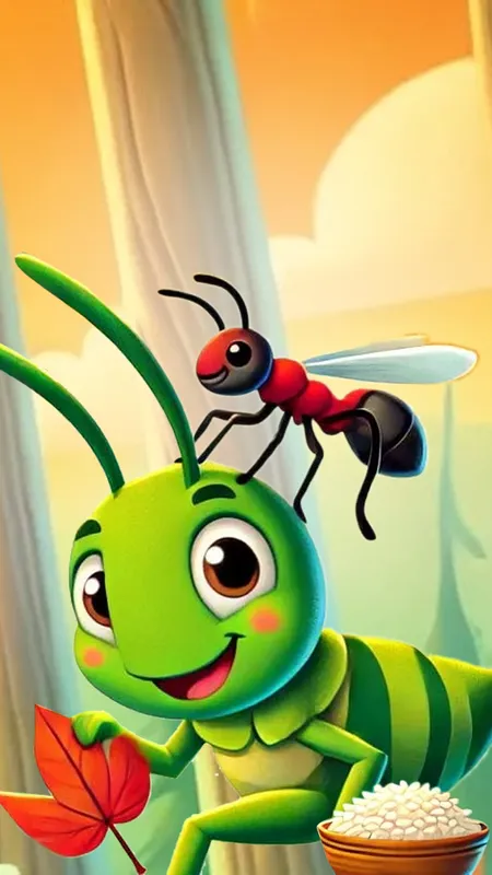 टिड्डे और चींटी की सीख: मेहनत का फल सदा मीठा होता है