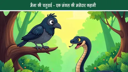 मैना की चतुराई – एक जंगल की मजेदार कहानी