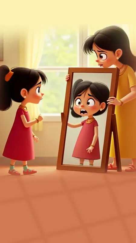 आईना जो सच दिखाए: परी को मिली सीख