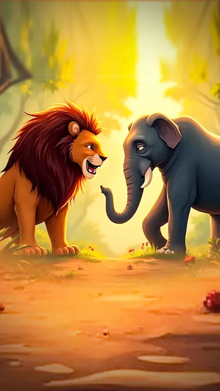 अहंकार और विनम्रता का संघर्ष: जंगल की कहानी