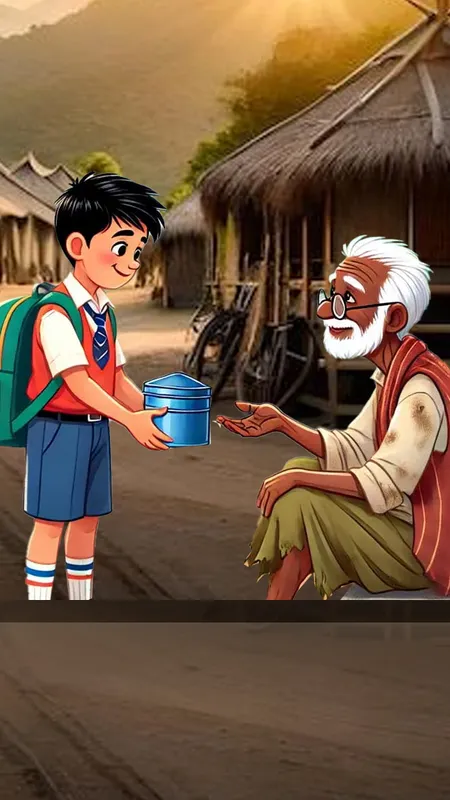 दीपू की दयालुता– एक दिल छू लेने वाली नैतिक कहानी