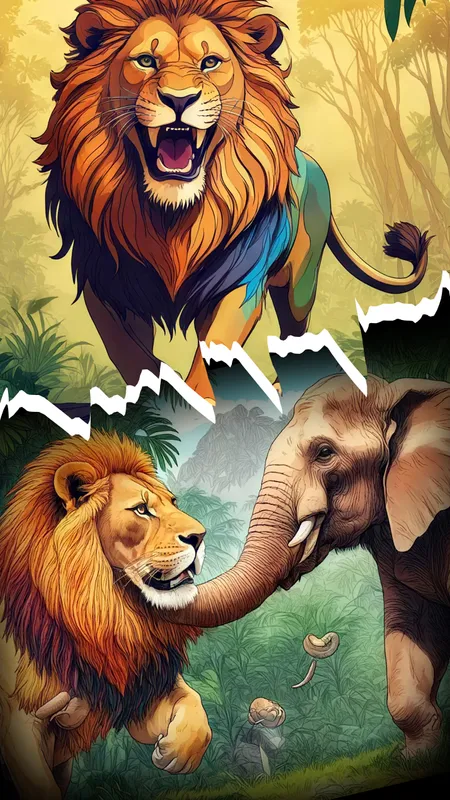 जंगल की सीख देती कहानी: हाथी ने सिखाया शेर को सबक