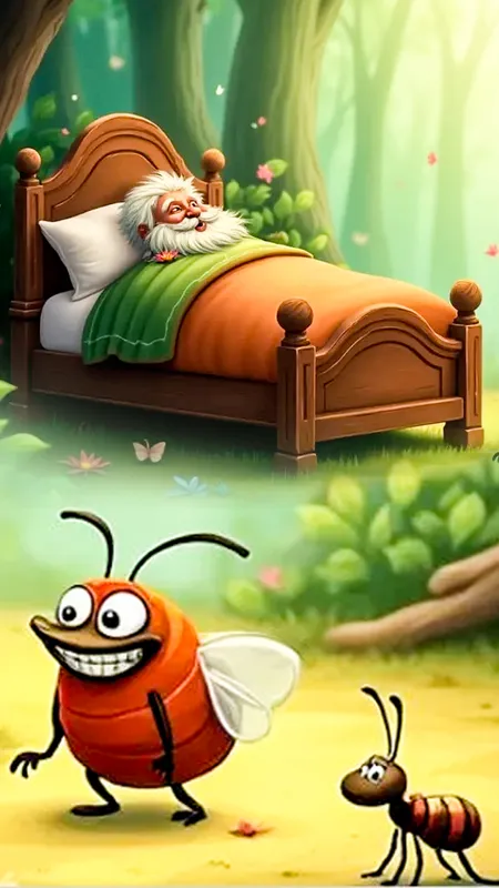 मज़ेदार कहानी : घमंडी खींचू खटमल और मेहनती चींटी