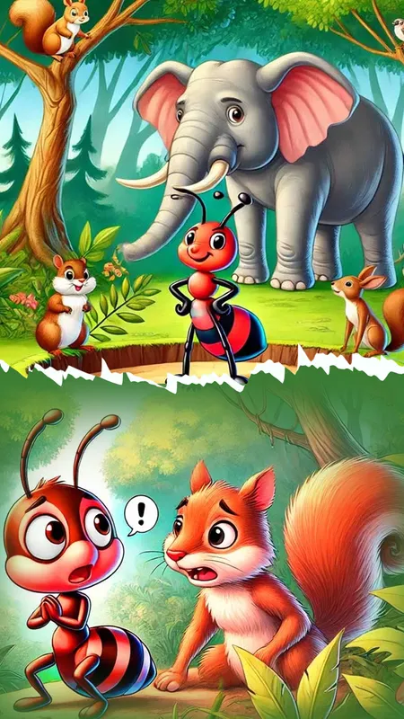 छोटी चींटी का बड़ा हौसला