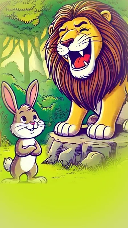 जंगल कहानी : स्वार्थी शेर