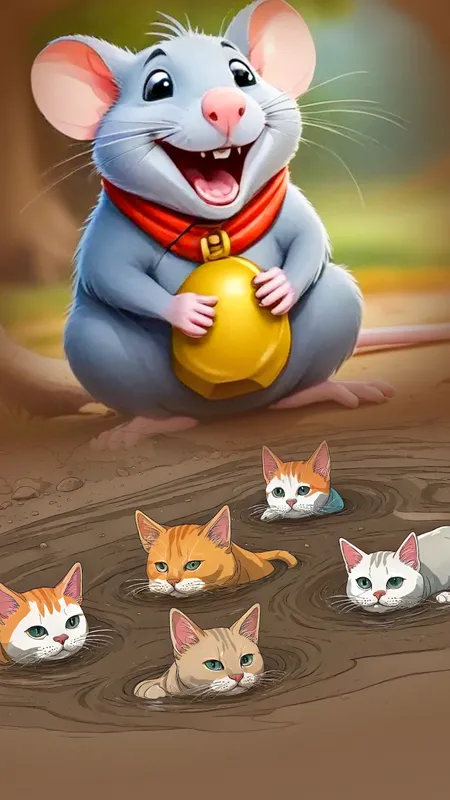 हिंदी जंगल कहानी: चूहे के गले में घंटी