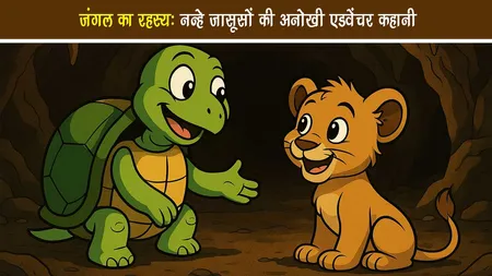 जंगल का रहस्य: नन्हे जासूसों की अनोखी एडवेंचर कहानी
