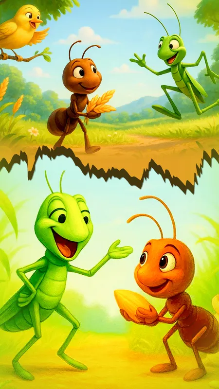 चिंटू चींटी और मेहनत का फल: जंगल की एक प्रेरणादायक कहानी