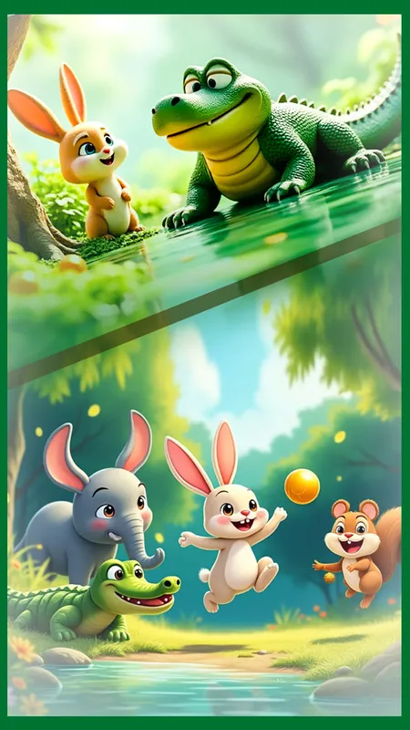 जंगल कहानी : गहरे जंगल का जादू