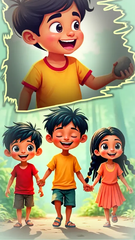 गोलू का अनोखा प्लान: एक दिन की हंसी की कहानी