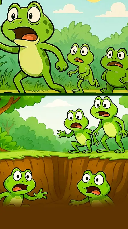 हिम्मत की जीत: बच्चों के लिए एक प्रेरणादायक जंगल कहानी