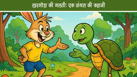 खरगोश की गलती: एक जंगल की कहानी