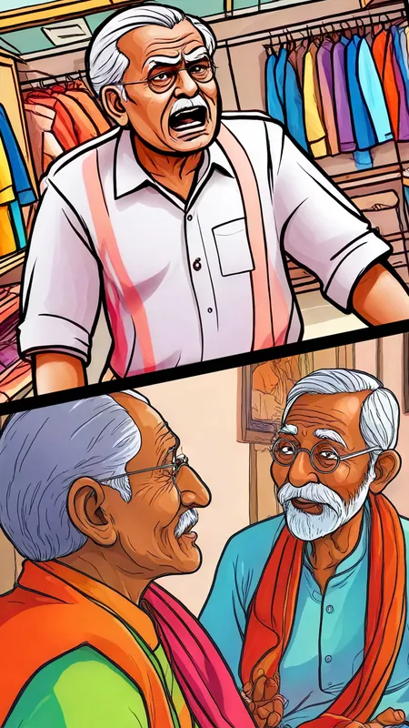 सीख देती मजेदार हिंदी कहानी: मुंशी काका का गुस्सा