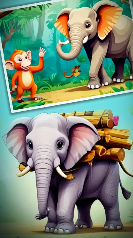 Jungle Story: अप्पू और गप्पू