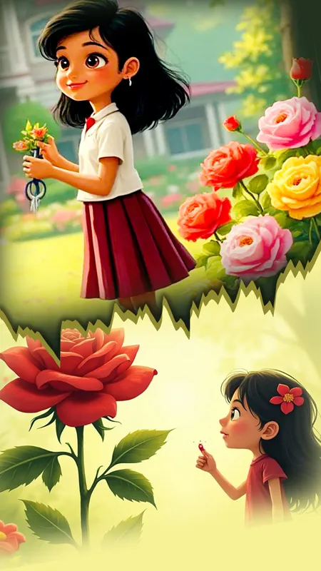 प्रिया और प्रकृति का पाठ