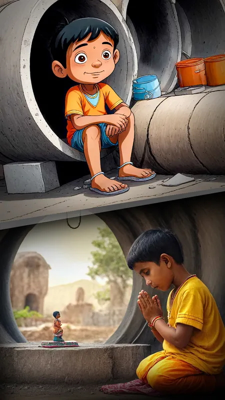 हिंदी प्रेरक कहानी: असली पूजा